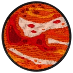 The planet Mars.