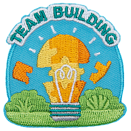 The words Team Building.