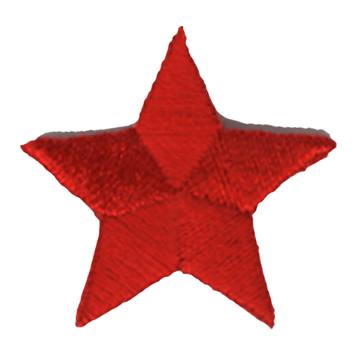 Star - Red (Iron-On)