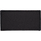 4 Inch Blank Black Rectangle