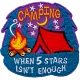 Camping When 5 Stars Isn't Enough (Iron-On) 