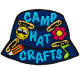 Camp Hat Crafts - Metallic (Iron-On)  