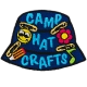 Camp Hat Crafts - Metallic (Iron-On)  