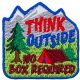 Think Outside - No Box Required (Iron-On)  