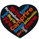 Campfire Wordle (Iron-On)