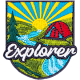 Explorer (Iron-On)