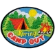 Spring Camp Out (Iron-On)