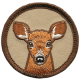 Deer - Brown (Iron-On)