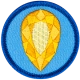 Golden Citrine (Iron On)