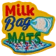 Milk Bag Mats (Iron-On)
