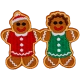Gingerbread People (Iron-On)