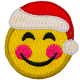 Emoji Santa (Iron-On)  