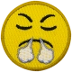 Emoji Frustrated (Iron-On)