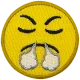 Emoji Frustrated (Iron-On)