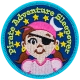 Pirate Adventure Sleepover Girl (Iron-On)