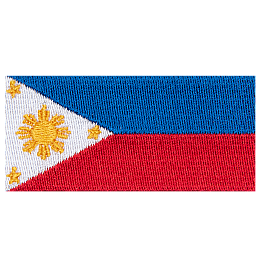 The flag of the Philippines.