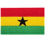 The flag of Ghana.