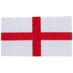 A red cross on a white background.