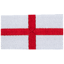 A red cross on a white background.