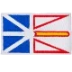 Newfoundland & Labrador Flag (Iron-On)