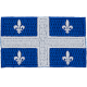 Québec Flag (Iron-On)