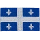 Québec Flag (Iron-On)