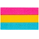 Pansexual Pride Flag Patch (Iron-On)