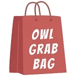 10 to 12 random owl patches.