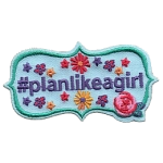 The words #planlikeagirl are surrounded by doodles.
