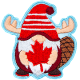 Canada Day Gnome (Iron-On)