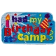 I Had My Birthday At Camp (Iron-On)