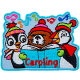 Caroling – Animals (Iron-On)