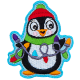 Christmas Penguin (Iron-On)  