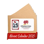 Several envelopes above the words Advent Calendar 2025.