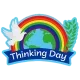 World Thinking Day Sticker (matte )