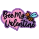 Bee My Valentine (Iron-On)