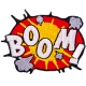 Boom (Iron-On)