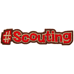 The words #Scouting are in red letters.