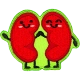 Kawaii Kidneys (Iron-On)