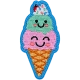 Kawaii Ice Cream Cone (Iron-on)