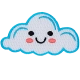 Kawaii Cloud (Iron-On)