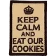 Keep Calm And Eat Our Cookies (Iron-On)
