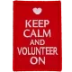 Keep Calm and Volunteer On (Iron-On)