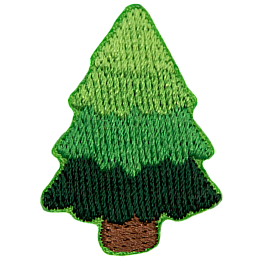 A tiny tree with green leaves.