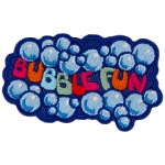 The words Bubble Fun are surrounded by bubbles.