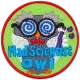 Mad Scientist Owl (Iron-On)