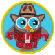 Country Owl (Iron-On)