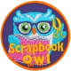 Scrapbook Owl (Iron-On)
