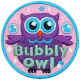 Bubbly Owl (Iron-On)