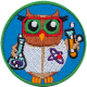 Science Owl (Iron On)